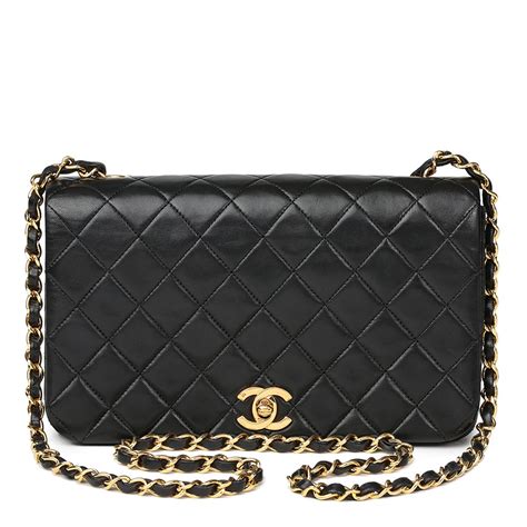 chanel mini classic flap|chanel full flap vintage.